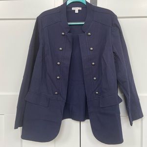 Dressbarn, Westport, Navy Blue Blazer - Size 3X.